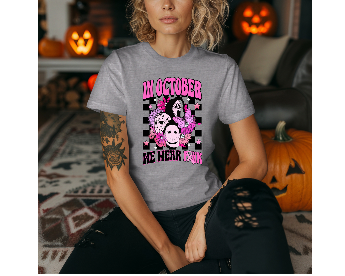 IN OCTOBER WE WEAR PINK