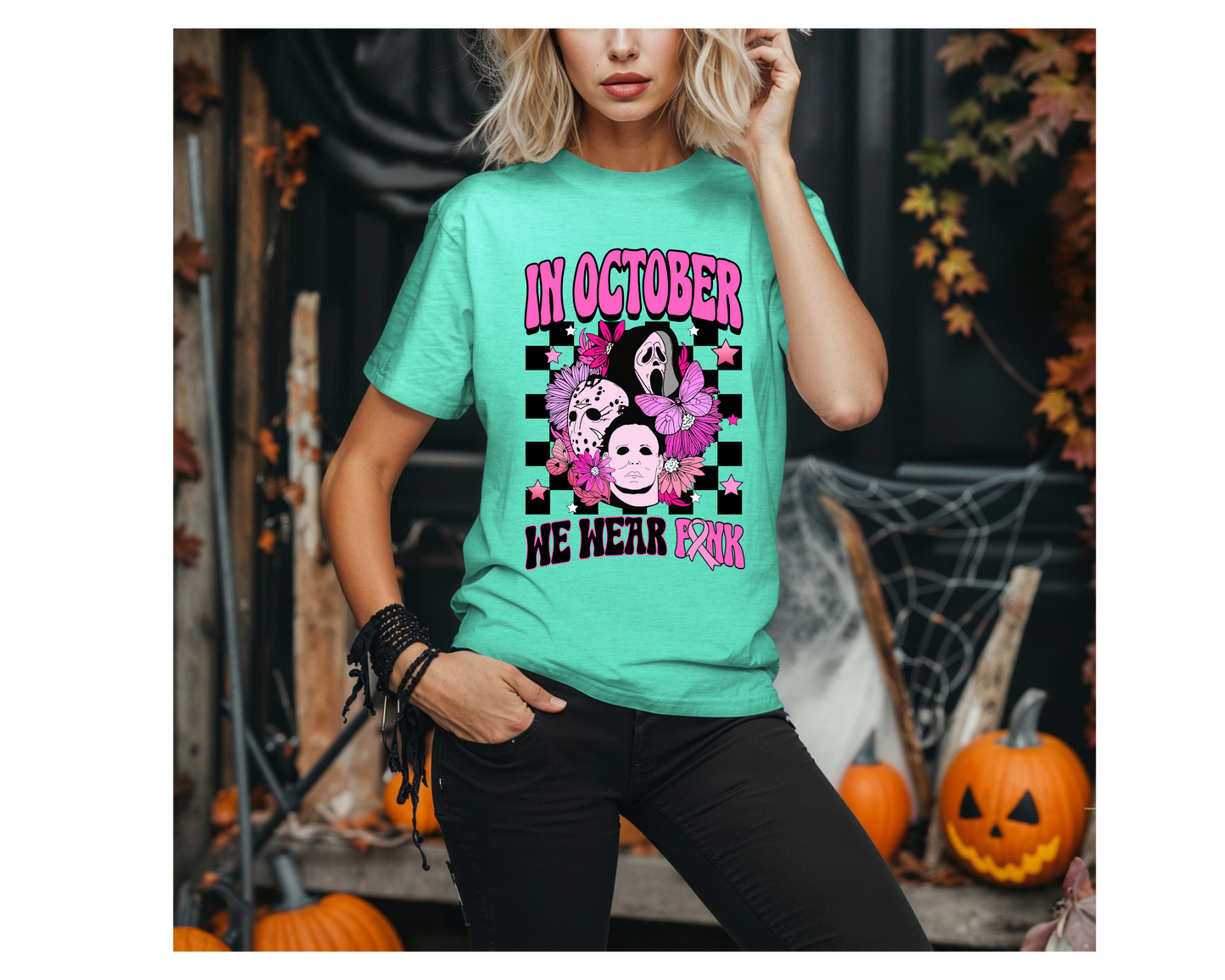 IN OCTOBER WE WEAR PINK