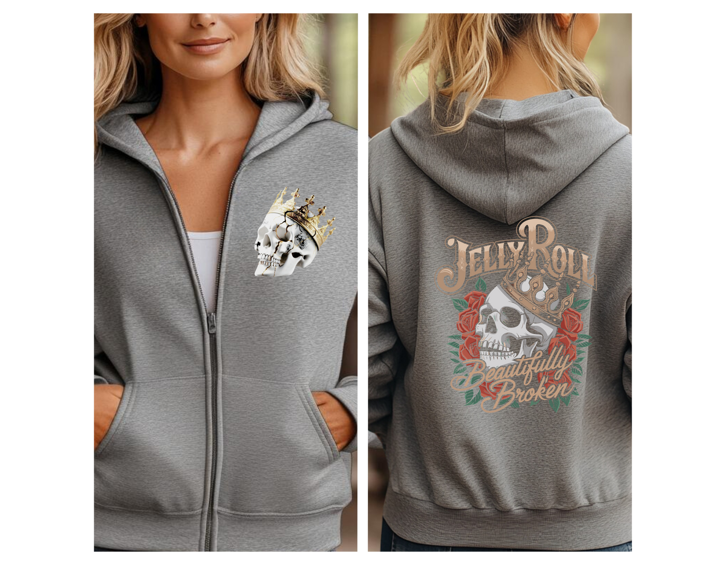 BEAUTIFULLY BROKEN- JELLY ROLL