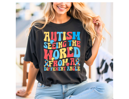 AUTISM SEEING THE WORLD FROM A DIFFERENT ANGLE