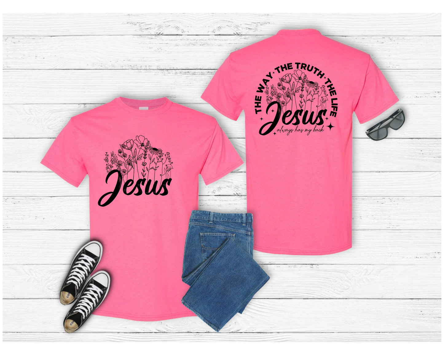 THE WAY,THE LIFE,THE TRUTH. JESUS ALWAYS HAS MY BACK