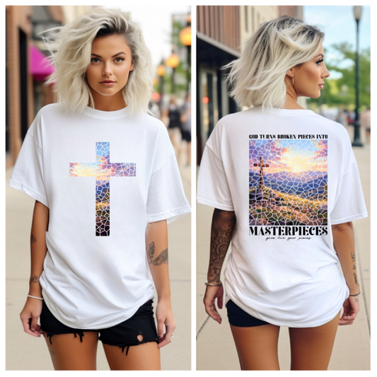 God turns broken pieces into MASTERPIECES