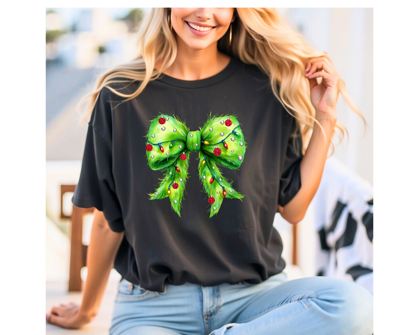 GRINCH BOW