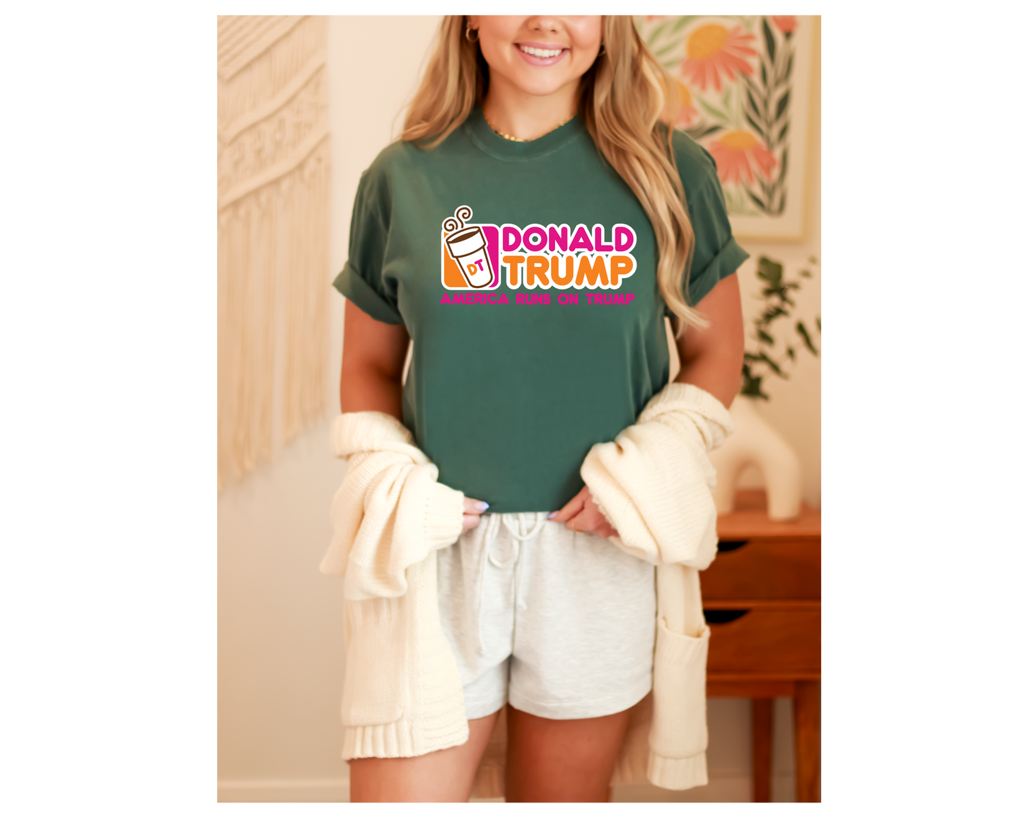 DONALD TRUMP, AMERICA RUNS ON TRUMP