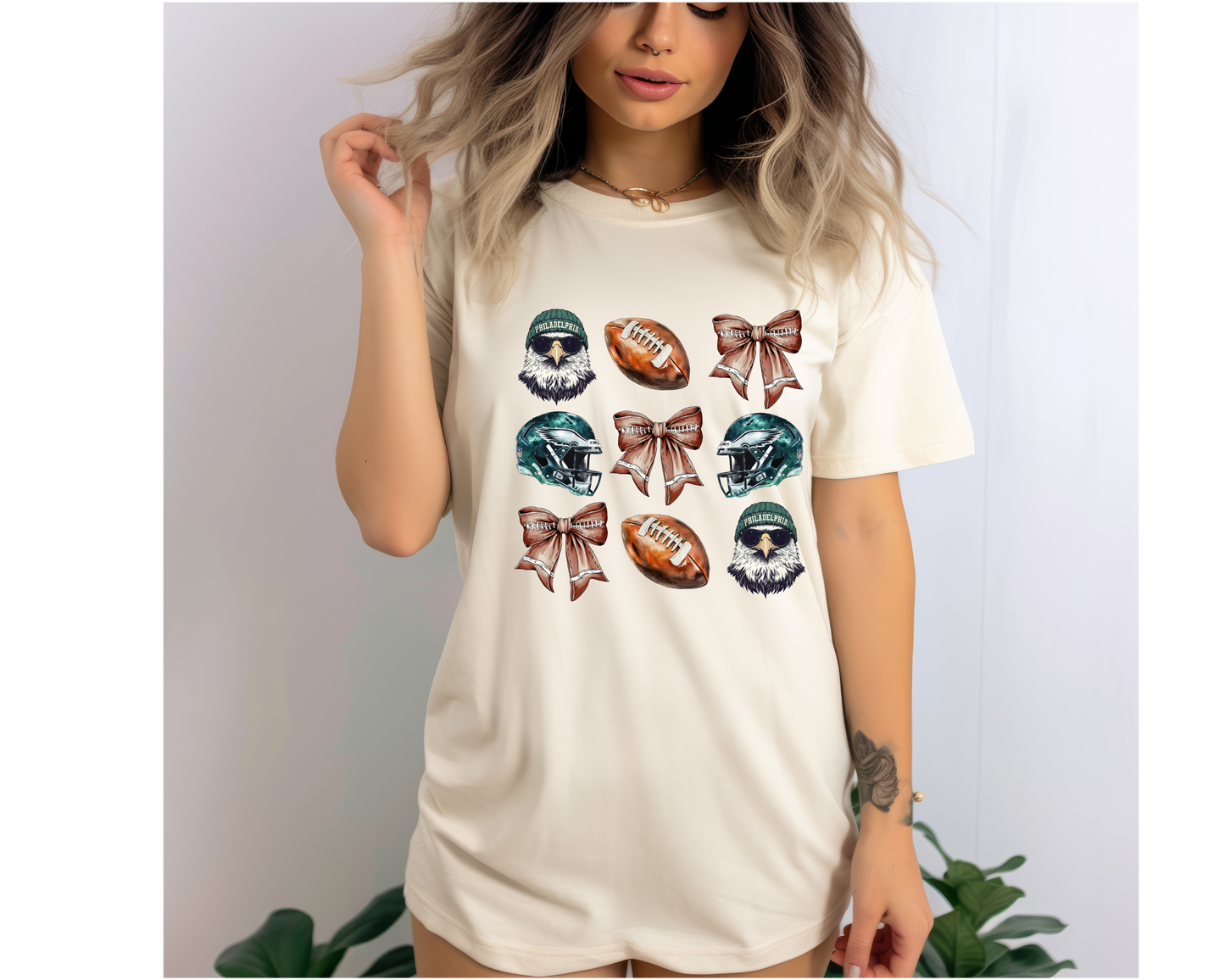 EAGLES FOOTBALL AND BOWS