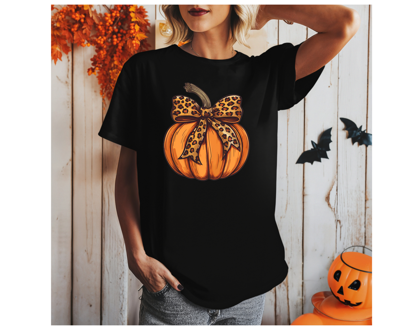 Halloween Pumpkin Coquette Bow