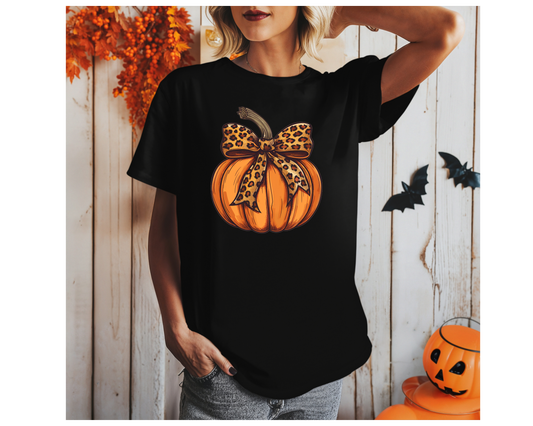 Halloween Pumpkin Coquette Bow