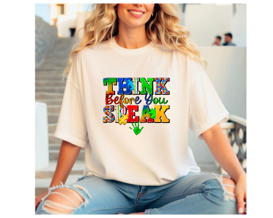 THINK BEFORE YOU SPECK