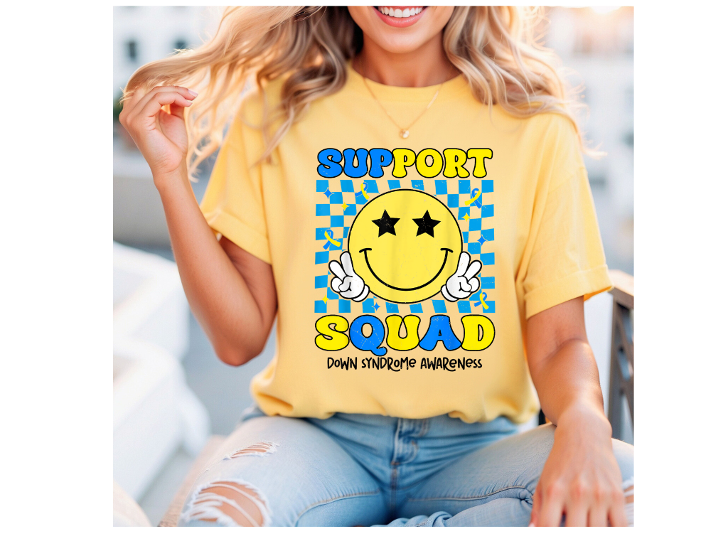 SUPPORT SQUAD DOWN SYNDROME AWARENESS