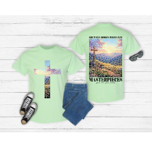 God turns broken pieces into MASTERPIECES