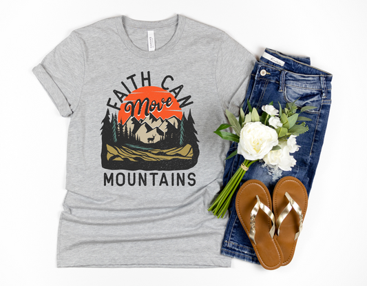 Faith can move mountains