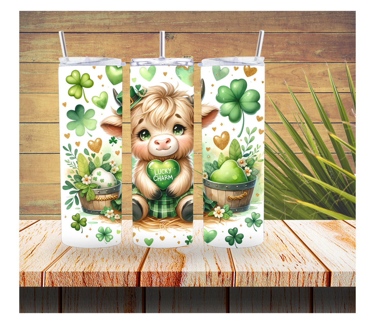 Cute Highland Lucky Cow