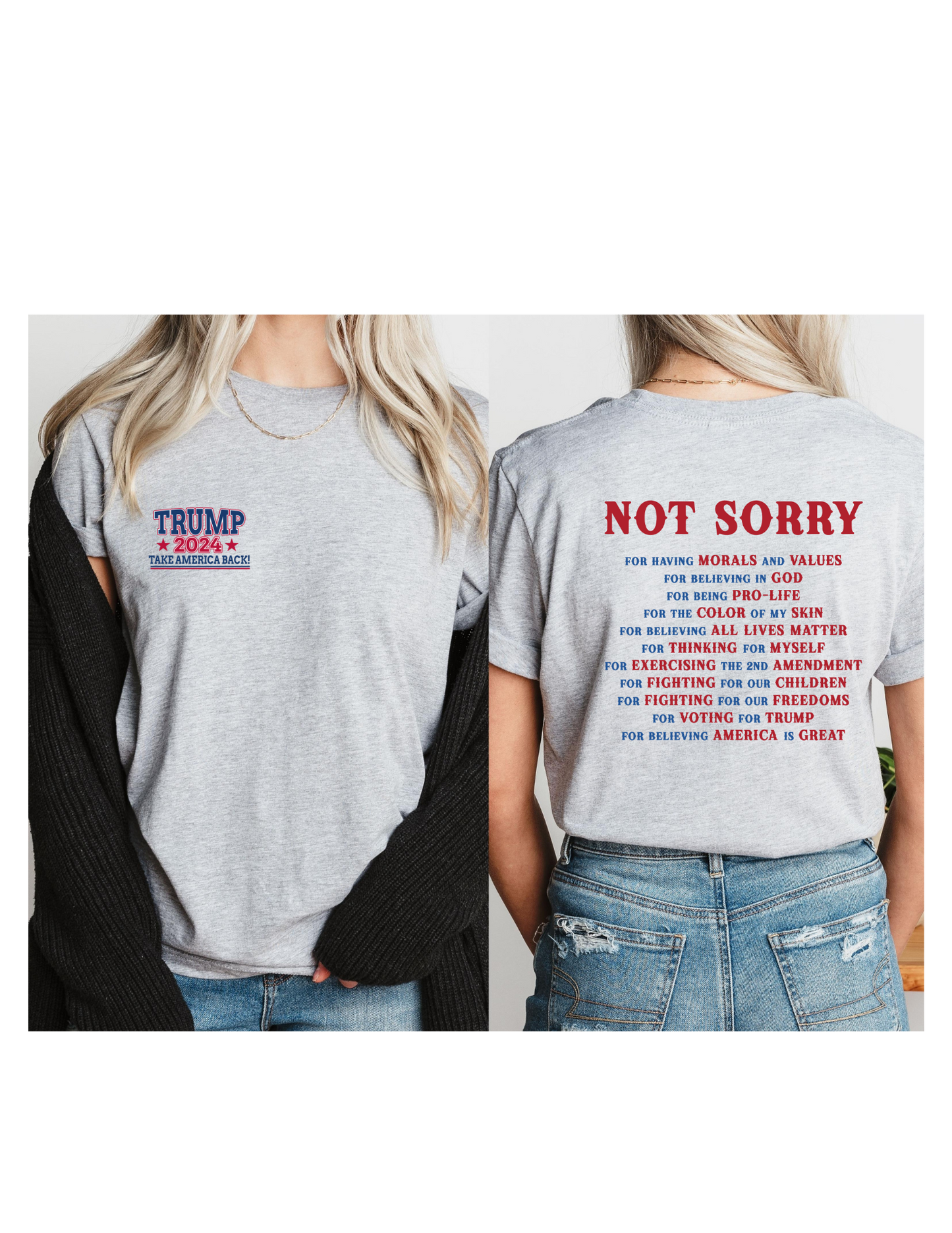 Trump Not SORRY