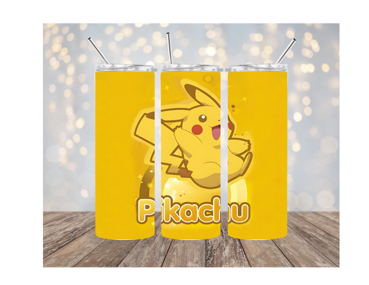 Pikachu Yellow Tumbler