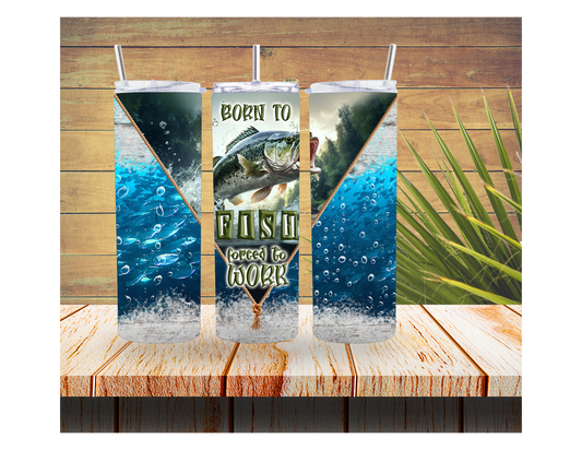 Born to fish, forced to work.