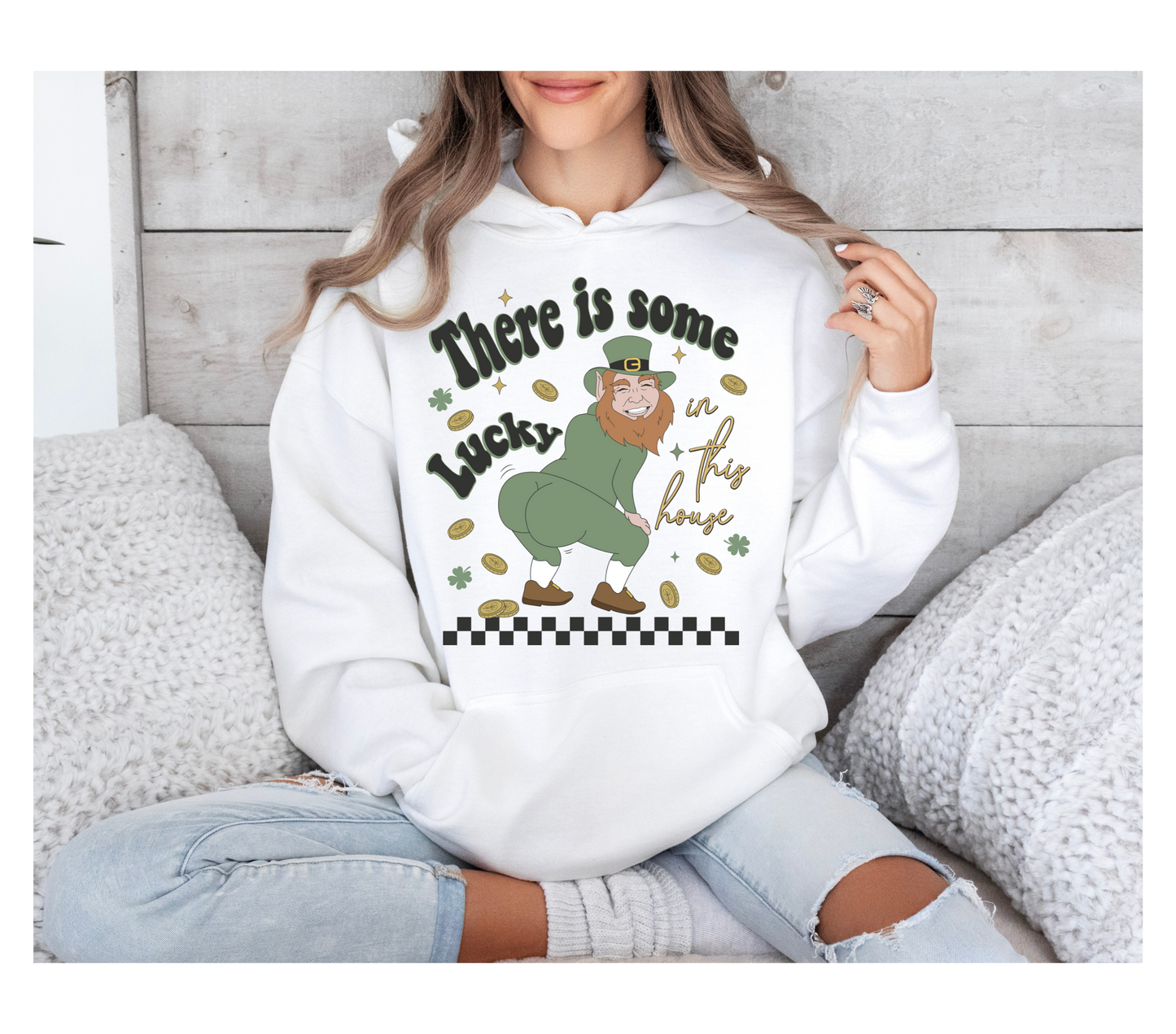 THERE IS SOME LUCKY IN THIS HOUSE.