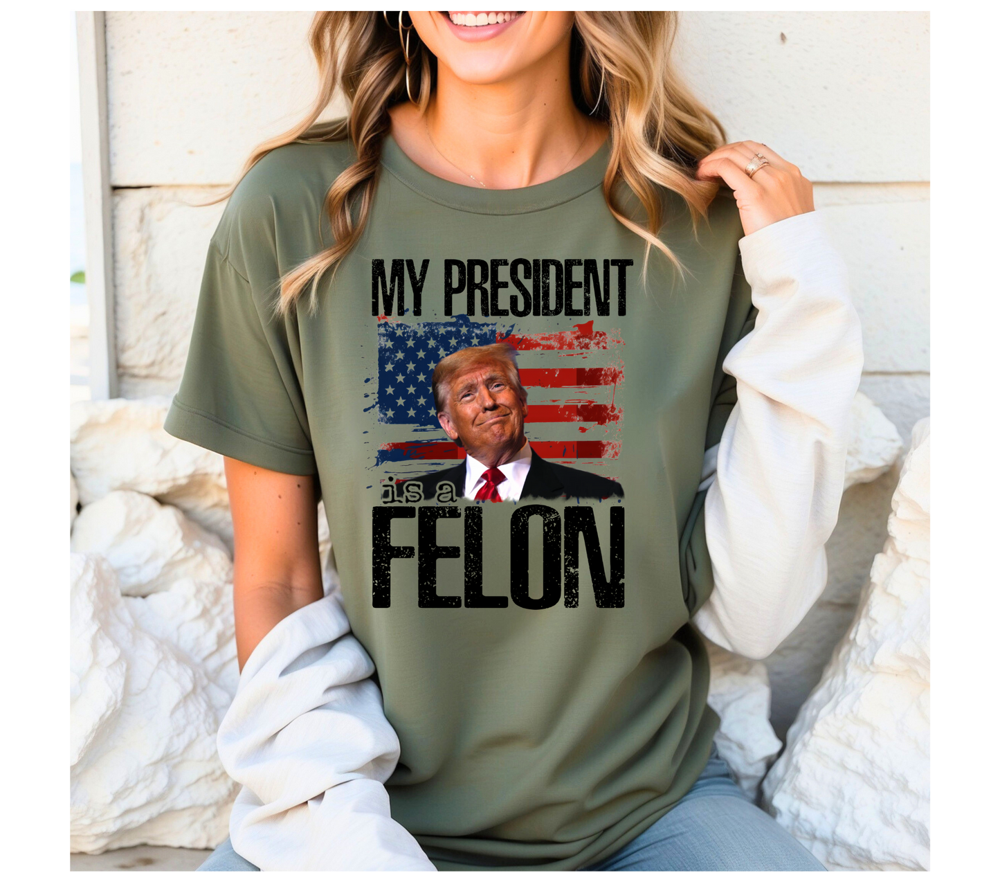 My President is a Felon.