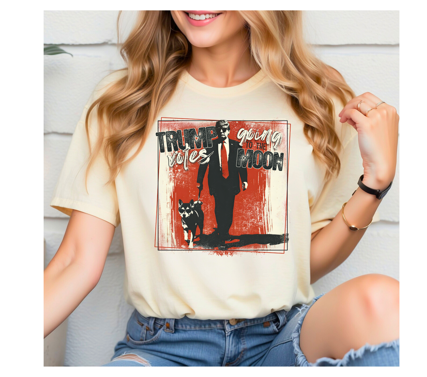 Trump votes going to the moon