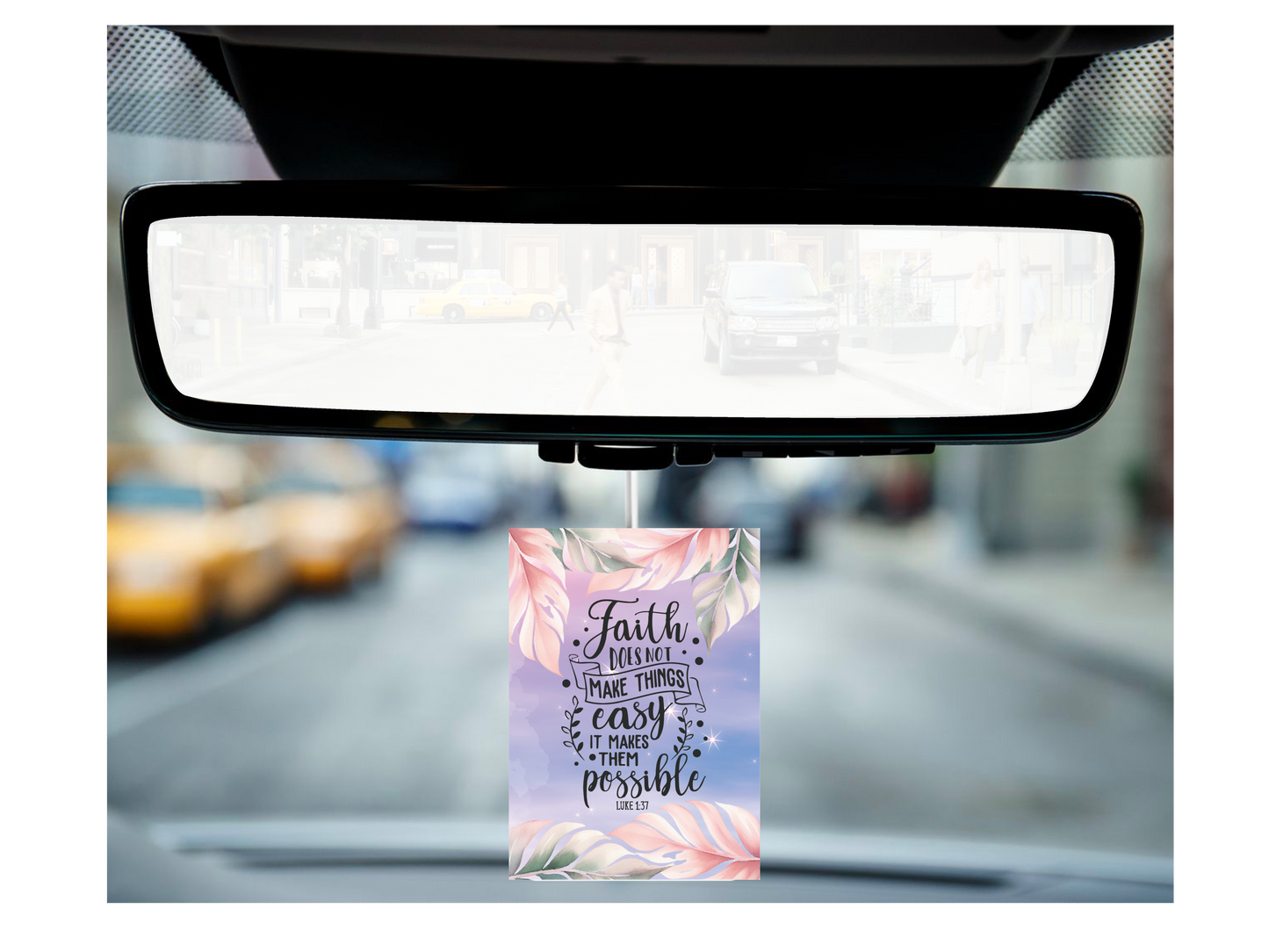 Faith does not make things easy it makes them possible