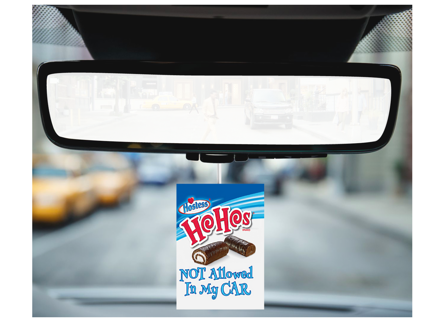 Hostess Hohos not allowed in my car