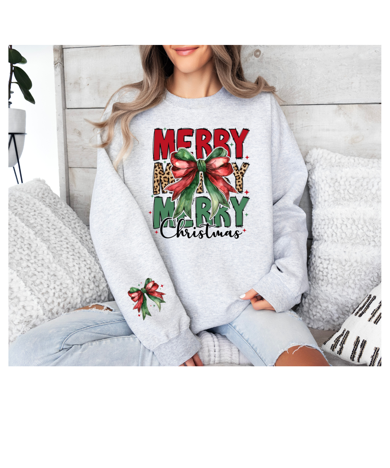 Coquette Christmas, Leopard Merry Christmas