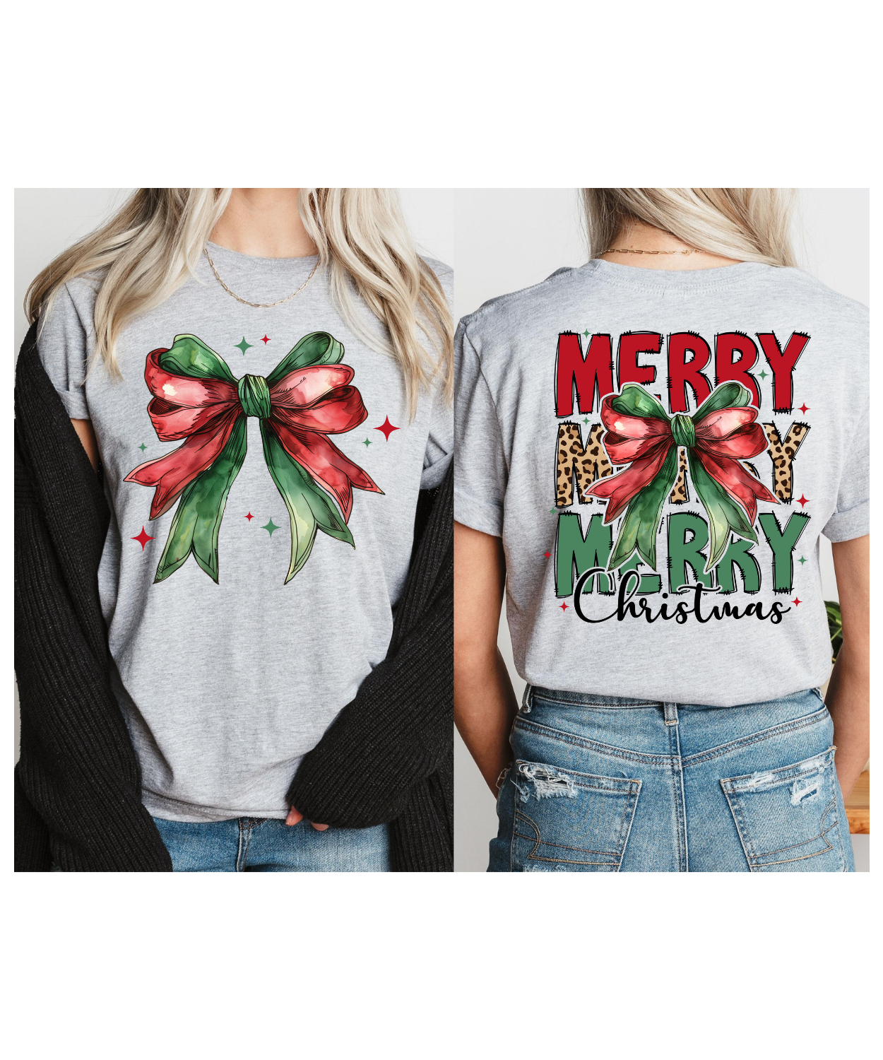 Coquette Christmas, Leopard Merry Christmas