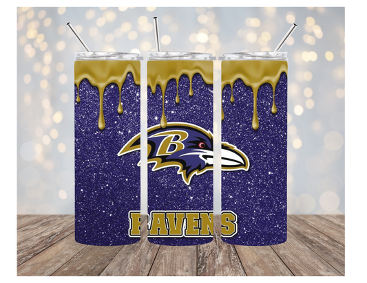BLEED PURLE AND GOLD